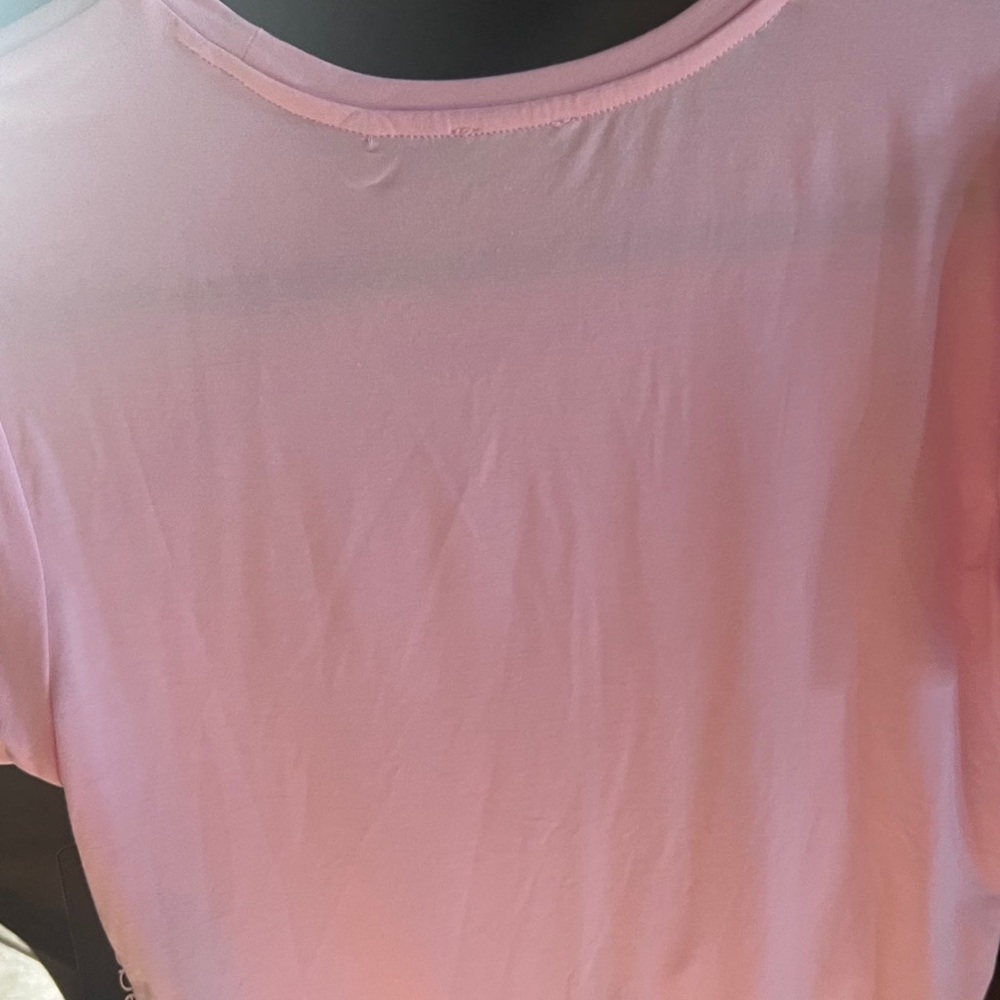 Bebe rhinestone logo knot t shirt - Picture 2 of 3